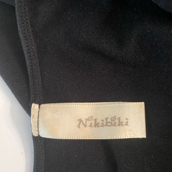 NIKIBIKI SEAMLESS SOFT & SUPER STRETCHY SCOOP NECK DRESS TANK CAMI one sz black - Picture 6 of 7